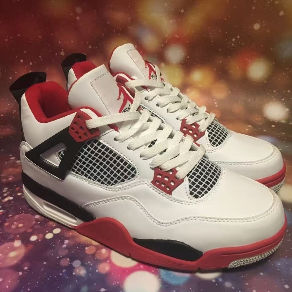 New - Air Jordan 4 Retro 'Fire Red'